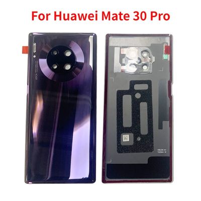 Original Back Cover For Huawei Mate 30 Pro Battery Cover Rear Door Panel Housing with Camera Lens Logo Replacement Parts Replacement Parts