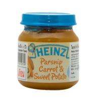 (แพ็ค 6) Heinz Parsnip Carrot &amp; Sweet Potato 110 กรัม