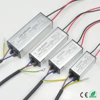 LED Chip Lamp Power Driver AC 85V-265V to DC 24V-38V Lighting Transformer Supply Adapter 10W 20W 30W 50W 100W for Floodlight Electrical Circuitry Part