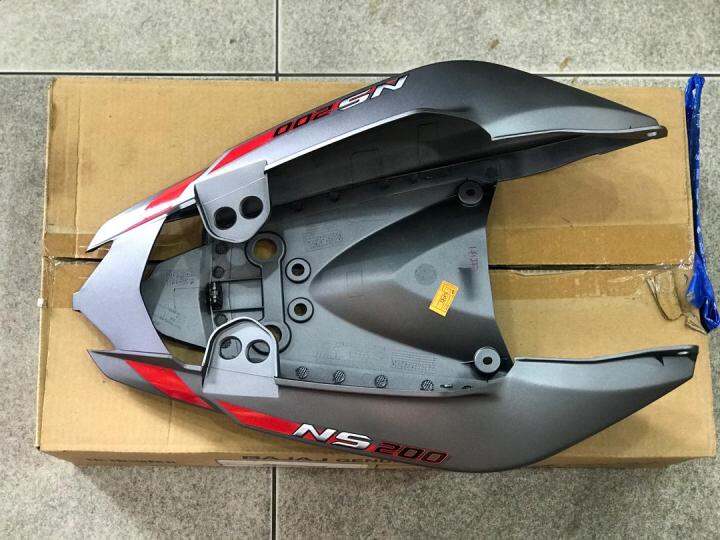 Modenas Pulsar NS200 Seat Cowl Assly Red DCAL Lazada