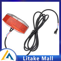 จักรยานไฟฟ้า6V-48V ไฟเตือนภัยไฟท้าย Led ที่มีประสิทธิภาพไฟท้ายอุปกรณ์ดัดแปลงจักรยาน