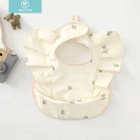 Happyflute Denmarks New Design Angel Wings Bib Waterproof Baby Feeding Bibs Saliva Towel For Baby Boys And Girls Eating