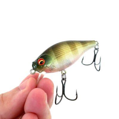 เหยื่อปลอม เหยื่อปลั๊ก Minnow 5.8 cm. 8.0 g. ประกอบด้วย ตาเบ็ด MUSTAD ใหม่มีกล่อง