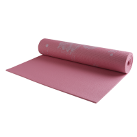 easyoga เสื่อโยคะ Premium Oriental Floral - สีชมพู (W 61 x L 173 cm x H 5 mm)