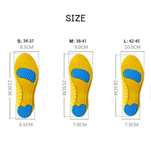 แผ่นรองเท้า-แผ่นรองเท้าเพื่อสุขภาพ-รับประกันความนุ่มสบายเท้า-ป้องกันการปวดเท้า-ช่วยรองรับดูดซับแรงกระแทก-1คู่-สินค้าพร้อมส่งในไทย
