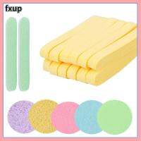 FXUP 12pcs ความงาม สปา ล้างเครื่องสำอาง เครื่องมือดูแลผิว ฟองน้ำล้างหน้า ฟองน้ำล้างหน้า พัฟเครื่องสำอาง แผ่นทำความสะอาด