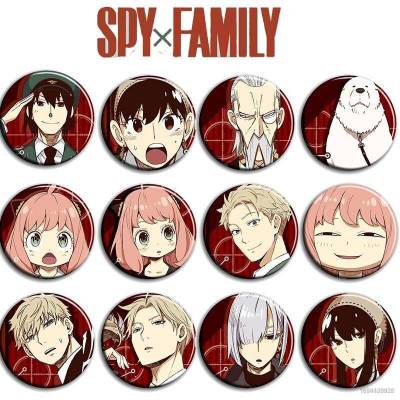 เข็มกลัด จี้การ์ตูนอนิเมะ Sam SPY x FAMILY Loid Anya Yor Forger เหมาะกับของขวัญ สําหรับตกแต่งกระเป๋า