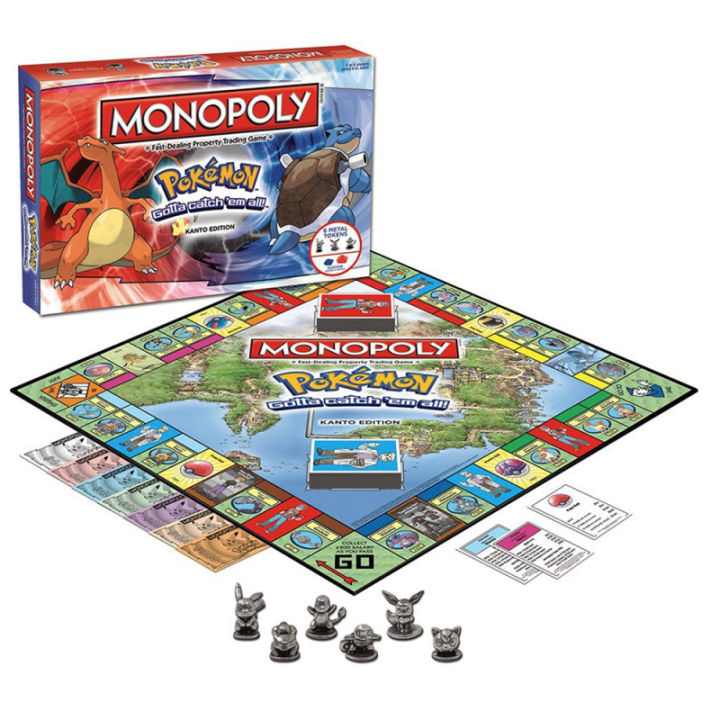 monopoly-pokemon-kanto-edition-เกมกระดาน
