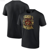 2023 NEW Mens Black T-shirt with the Legado Del Fantasma Logo. fashion