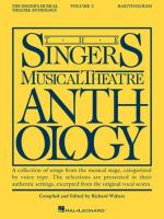 THE SINGERS MUSICAL THEATRE ANTHOLOGY – VOLUME 2 Baritone/Bass Book Only