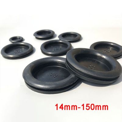 Blanking Hole Rubber Grommets  Opening 14mm - 150mm  Closed Blind Grommet Plugs Bung Gasket Seal For Protects Wire Cable Black Gas Stove Parts Accesso