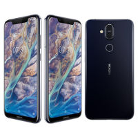 สำหรับ Nokia 8.1 / Nokia X7 TA-1131 4GB &amp; 64GB ROM ปลดล็อกโทรศัพท์มือถือ Android Octa Core Dual Sim 6.18 `` 3 กล้องลายนิ้วมือ WIFI Snapdragon 710