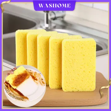 5/10pcs Kitchen Cleaning Sponges Eco-Friendly Anti-Scratch, Dish, Scrub  Sponges