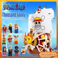 Ideas MOC บล็อคตัวต่อ ONE PIECE Polortang น้ําหอม Yuda Going Merry Thousand Sunny Boat ของขวัญ ของเล่นสําหรับเด็ก DIY