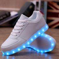 HOT”พร้อมส่ง!! รองเท้ามีไฟ LED Skillshoes รองเท้าไฟกระพริบได้ รองเท้าปาร์ตี้ รองเท้าเต้น รองเท้าผ้าใบ เทรนด์สุดฮิตในเกาหลี