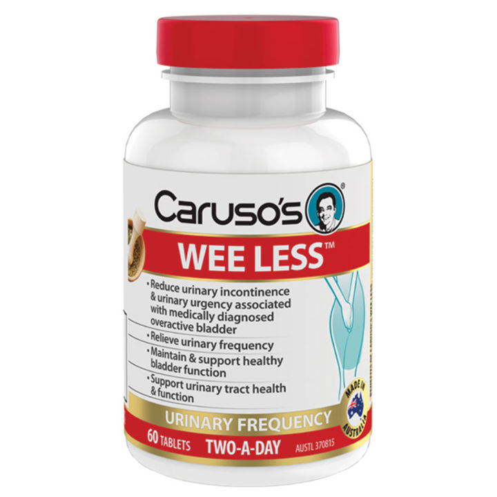 carusos-wee-less-60-tablets