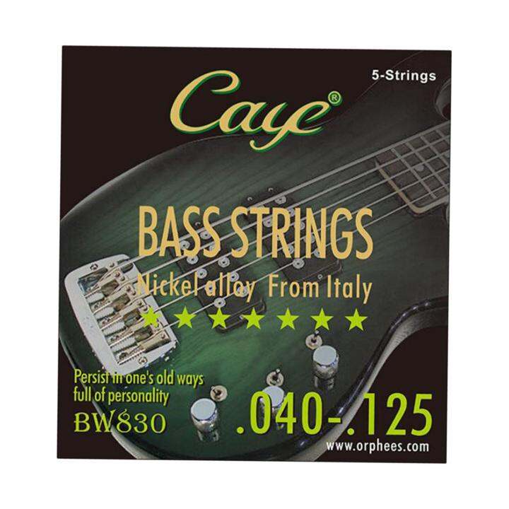 BolehDeals Nickel Bass String Regular Durable Balanced Tension Nickel
