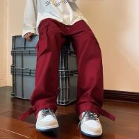 【Kin】New Men S Solid Color Original Quality Korean Casual Trousers FMQ-815