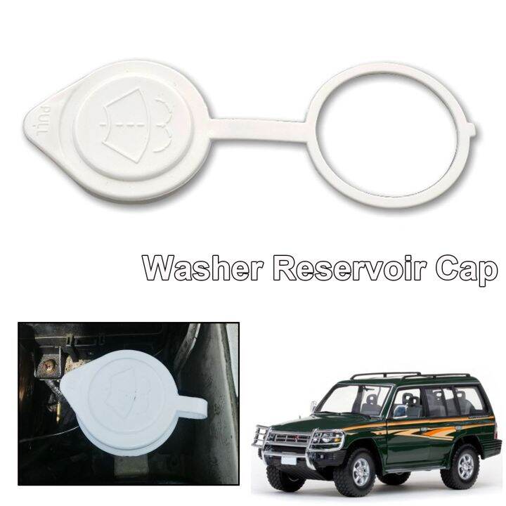 Windshield Wiper Washer Fluid Tank Bottle Cap Reservoir Cover Nozzle