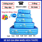 bể bơi phao, bể bơi bốn mùa, phao boi cho be