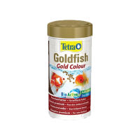 Tetra Goldfish Gold Colour อาหารสำหรับปลาทองทุกสายพันธุ์ สูตรเร่งสี เกรดพรีเมี่ยม ขนาด 75 g./250 ml. ( 1Units )