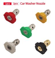 Haywood1 1pcs Pressure Spray Nozzle With 1/4  Inch Fitting Male Thread  0 15 25 40 Jet Accessories