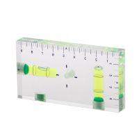 ▽❀ High Precision Transparent Two Direction Magnetic Level Bubble Mini Level