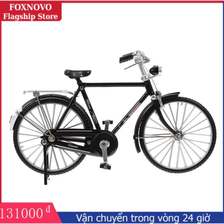 FOXNOVO Crafts Bicycle Ornaments Metal Art Home Decorations Alloy ...