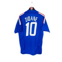 Most Popular 2021-22 2002 French Home Stadium Zidane 10 Jersey 2002 French Retro Jersey