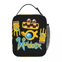 ∋ Rare Wubbox My Singing Monsters Video Game Product Insulated Lunch Bag Work Food Box Leakproof Unique Cooler Thermal Bento Box