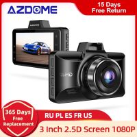 AZDOME M01 Pro Car DVR FHD 1080P Dash Cam 3 Inch Screen Driving Recorder ADAS Night Vision Park Monitor G-Sensor Loop Recording