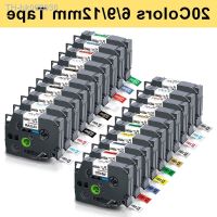 ™ 6/9/12mm 231 Multicolors Compatible for Brother 231 S231 FX231 131 431 531 631 731 221 Label Tape for Brother PTH110 label Maker