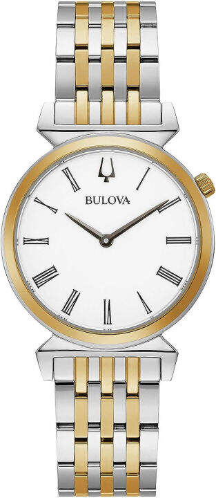 bulova-classic-quartz-ladies-watch-stainless-steel-two-tone-model-98l264