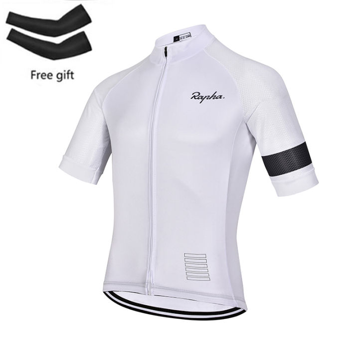 Powerband] COD RAPHA Cycling jersey White cycling jersey bike shirt  powerband jersey Lazada PH