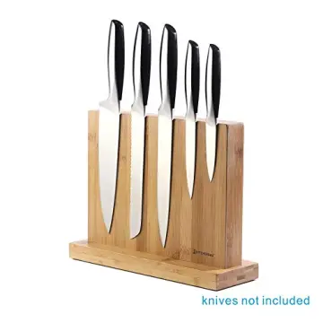 Home Kitchen Magnetic Knife Block Holder Rack Magnetic Stands with Strong  Enhanced Magnets Multifunctional Storage Knife Holder 