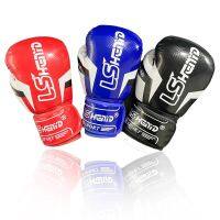 【LZ】✌  Luvas de boxe para crianças adultos muay thai boxe sanda equipamentos luta livre artes marciais pontapé boxe treinamento luva 6 8 10 12 oz-40