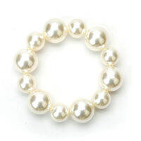 [pengxia] COD Ruoshui Woman Big Pearl hair TIES แฟชั่นผมสไตล์เกาหลี hairs เด็กผู้หญิงหางม้าผู้ถือยางรัดผมอุปกรณ์เสริม