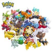 24-144Pcs Large Size Pokemon Anime Figures 4-6cm Not Repeating Different Styles Pikachu Action Pet Collect Model Kids Toy Gifts