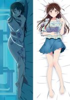 (ปลอกหมอนเท่านั้น) 180ซม. ให้เช่า-A-Girlfriend Dakimakura Hugging Body ปลอกหมอน Ichinose Chizuru หมอนลวดลายผ้าปูที่นอนปลอกหมอน Otaku สั่งทำ