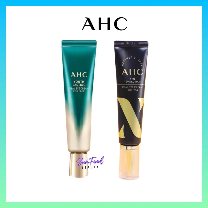 AHC Youth Lasting Ten Revolution Real eye Cream For Face 30ml Lazada
