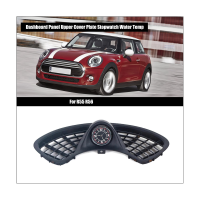 แผงควบคุมรถฝาครอบด้านบนแผ่นนาฬิกาจับเวลาอุณหภูมิน้ำสำหรับ BMW MINI COOPER R55 R56