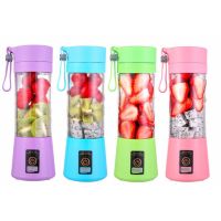 Portable Mixer Multifunctional USB Electric Blender Food Smoothie Maker Blender Stirring Rechargeable 6 leaf Fruit Juicer Cup