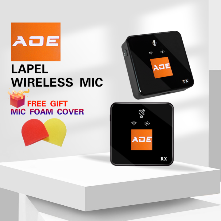 Shure Original Lapel Microphone/JBL Wireless Lavalier Mic for PC,Camera