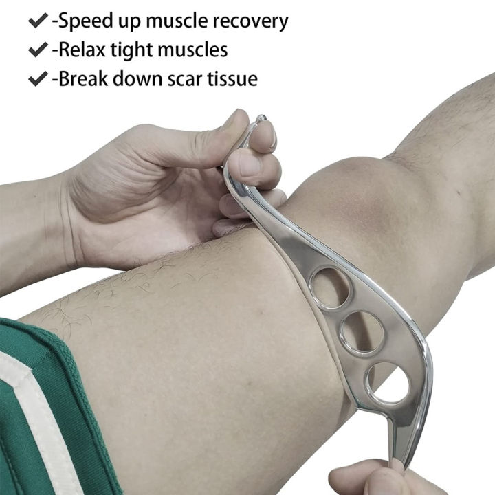 สแตนเลสสตีล-iastm-tpy-gua-sha-ขูดบอร์ดเครื่องมือนวด-deep-tissue-massager-guasha-fascia-recovery-กล้ามเนื้อผ่อนคลาย