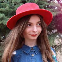 Flat Top Hat Girl Fedoras Hats For Women Solid Color Imitation Woolen Jazz Cap Elegant British Wide Brim Ladies Caps Bowler Hats