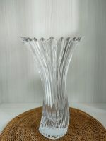 แจกัน Mikasa Diamond Fire Crystal Vase Japan แจกันแก้วใส แก้วเป่า ทรงสูง