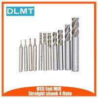 【CW】 1PC Straight Shank 4 Flute End Mill Cutter Bit Metalworking 1.5/2.5/5/7/9/11/13mm for Milling Machine