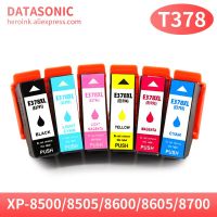 ตลับ T378 378XL 6สี T3791รองรับสำหรับ Epson XP-8500 XP-8505 Xp-8600 Xp-8605 XP-8700ตลับหมึกตลับหมึกสำหรับปริ้นเตอร์