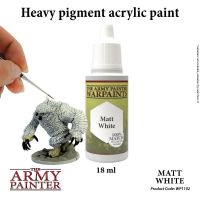 ?มีของพร้อมส่ง? Army Painter Matt White AP-WP1102 สีทาโมเดล สีอะคริลิค สูตรน้ำ Water Based Acrylic รุ่นใหม่