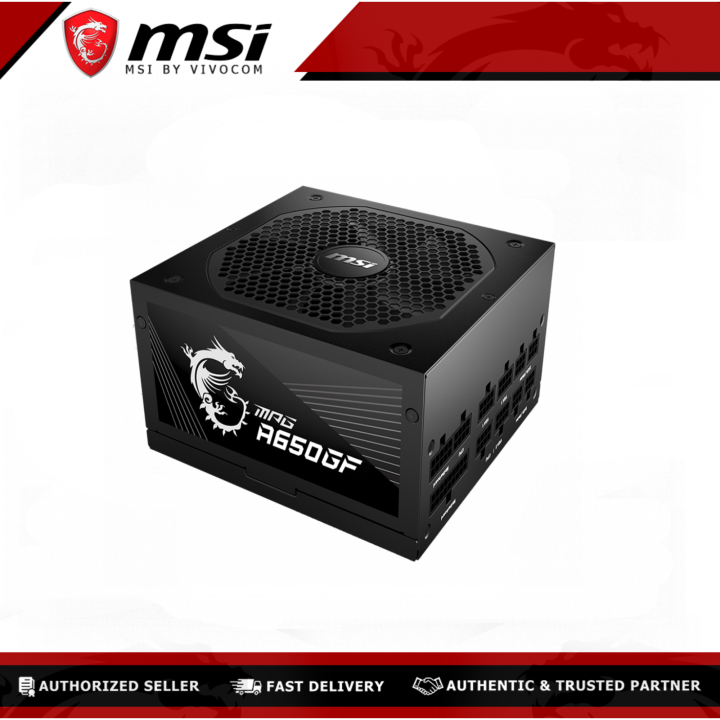 Msi Mpg A650gf 650w 80 Gold Certified Fully Modular Power Supply Lazada Ph 2058